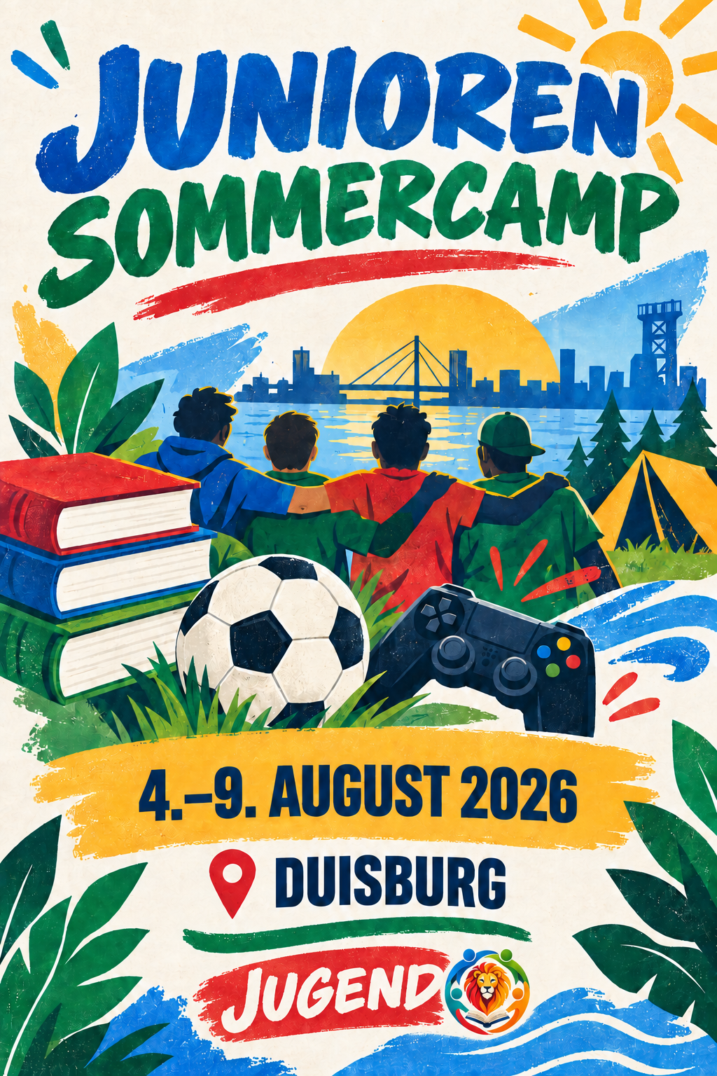 Flyer zum Junioren Sommercamp